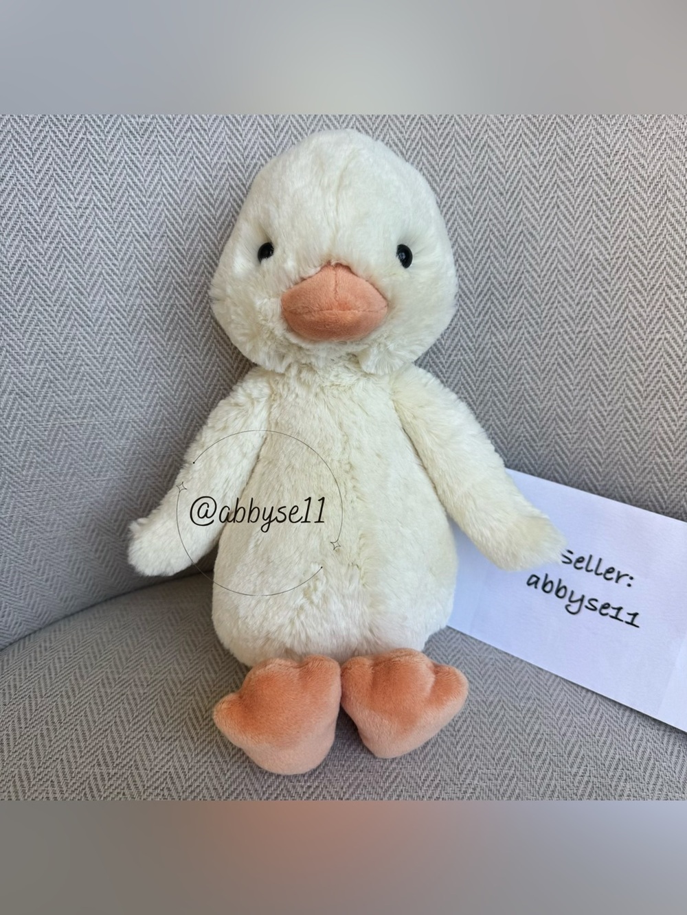 Jellycat Bashful Duckling - Authentic - Brand New With Tags - Fast Ship